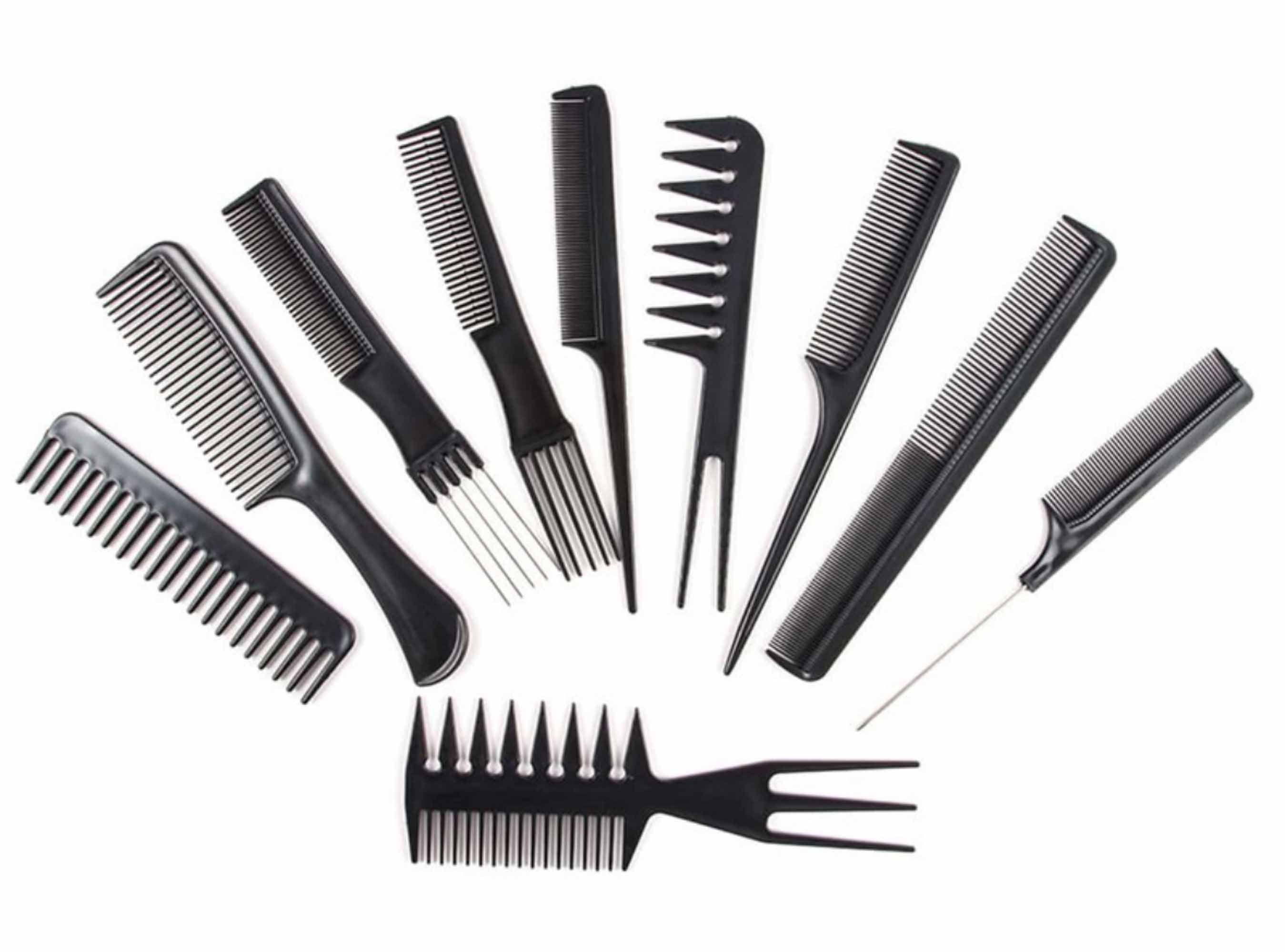 Assortiment de brosse et peignes