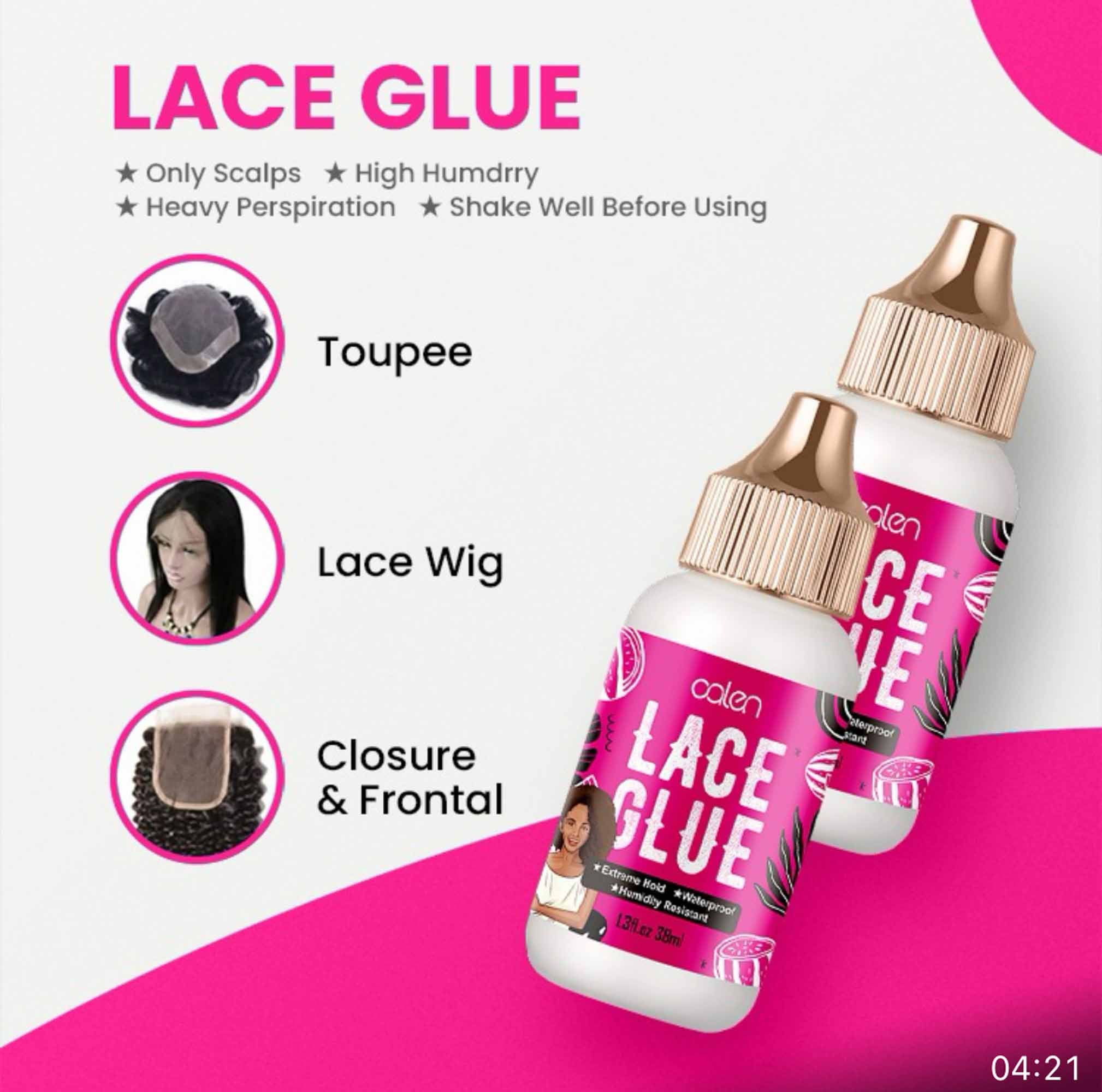 Colles pour extensions de cils