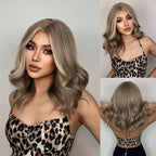 Perruques de cheveux synthétiques Bob court avec frange pour femmes - rachelhair