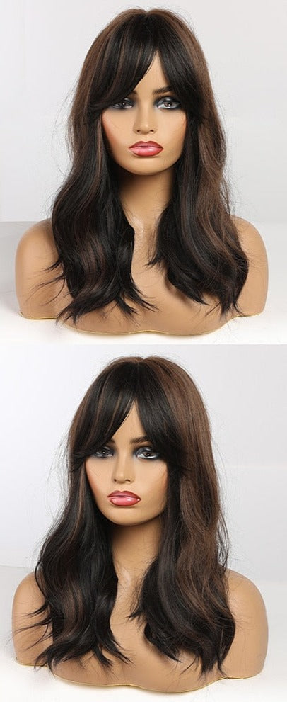 Perruque Longue Et Droite De Cheveux Blonds Mélangés - rachelhair