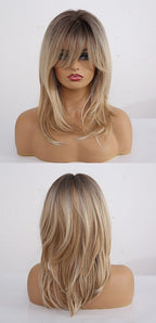 Perruques Synthétiques Longues et Lisses - rachelhair