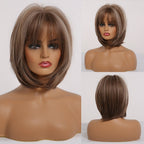 Perruque Synthétique Cheveux Raides Courts pour Femme - rachelhair