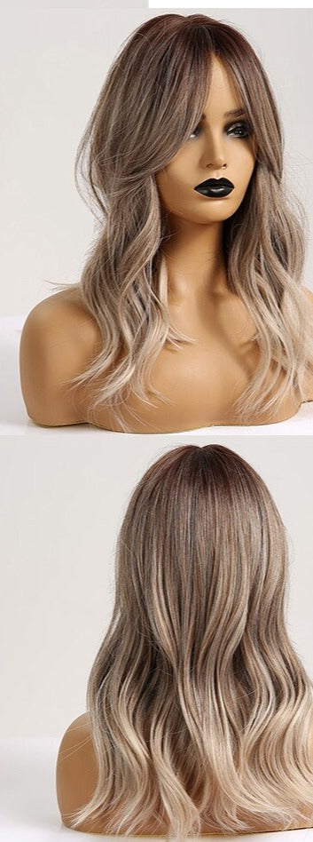 Perruque Cosplay Longueur Épaule Naturelle Femme - rachelhair