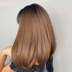 Perruque Courte Droite À Usage Quotidien - rachelhair
