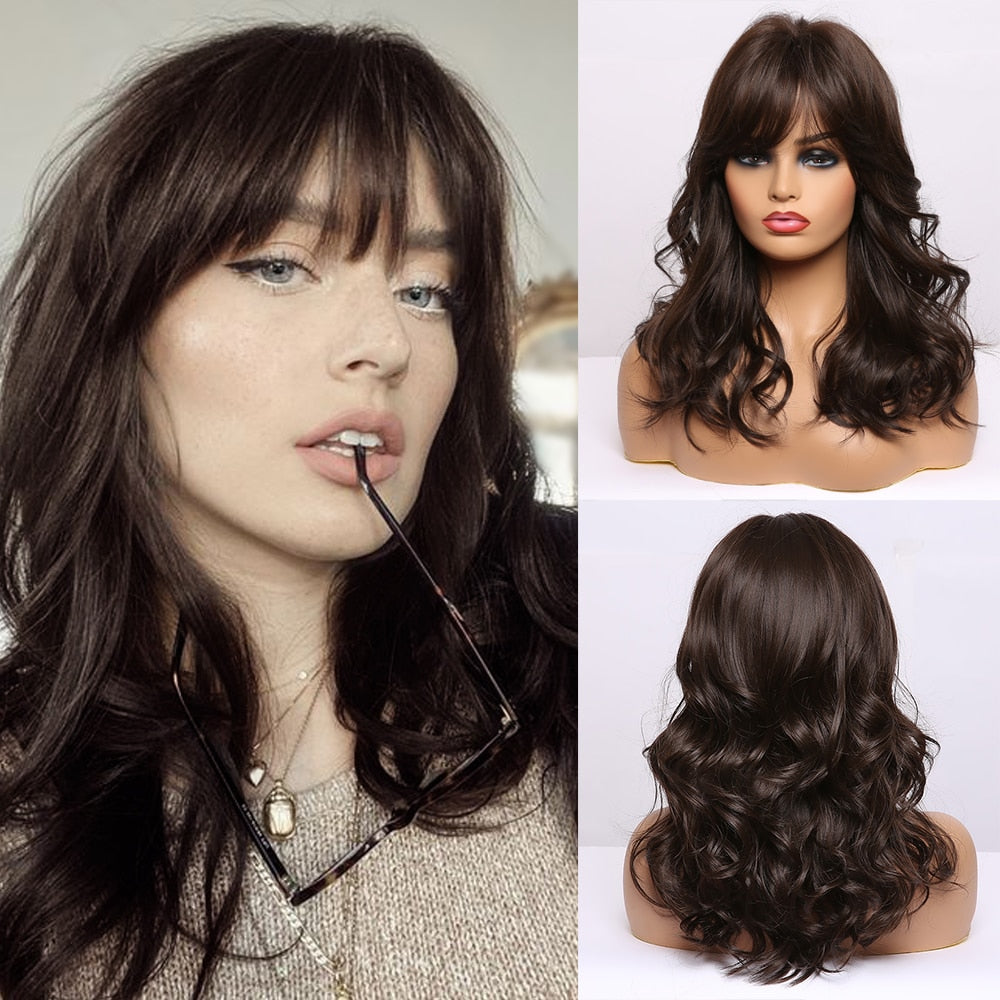 Perruque Moyenne Vague Blond Cendré - rachelhair