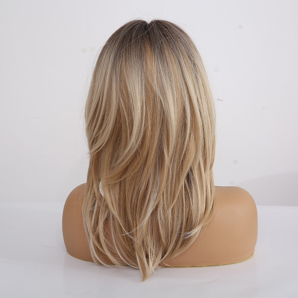 Perruques Synthétiques Longues et Lisses - rachelhair
