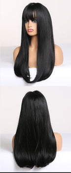 Perruques Synthétiques Longues Droites Pour Femmes - rachelhair