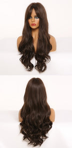 Perruque Synthétique Longue Ondulée Pour Femme - rachelhair