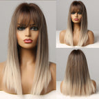 Perruque Moyenne Vague Blond Cendré - rachelhair