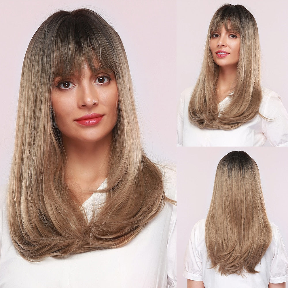 Perruques À Ondes Longues Pour Cheveux Féminins - rachelhair