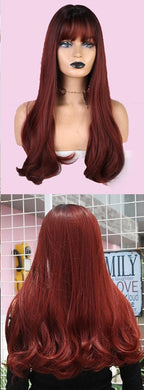 Perruque Synthétique Longue Ondulée Pour Femme - rachelhair