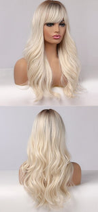 Perruque Cosplay Longueur Épaule Naturelle Femme - rachelhair