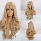Perruque Synthétique Longue Ondulée Pour Femme - rachelhair