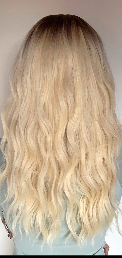 Perruques Ondulées Naturelles De Longueur Moyenne Pour Femmes - rachelhair