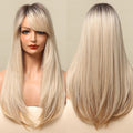 Perruques Synthétiques Longues Droites Pour Femmes - rachelhair