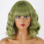 Perruque Synthétique Courte Ambre Bouclée - rachelhair