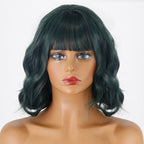 Perruque Synthétique Courte Ambre Bouclée - rachelhair
