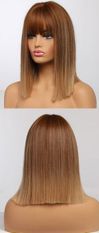 Perruque Courte Droite À Usage Quotidien - rachelhair