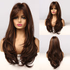 Perruque Synthétique Longue Ondulée Pour Femme - rachelhair