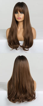 Perruques Synthétiques Longues Et Lâches Pour Femmes - rachelhair