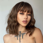 Perruques Ondulées Naturelles De Longueur Moyenne Pour Femmes - rachelhair