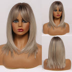 Perruques Synthétiques Longues et Lisses - rachelhair