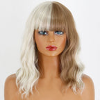 Perruque Synthétique Courte Ambre Bouclée - rachelhair