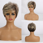 Perruque Synthétique Cheveux Raides Courts pour Femme - rachelhair