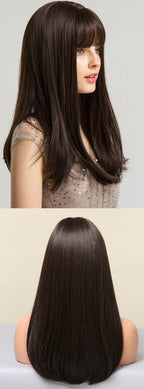 Perruque Courte Droite À Usage Quotidien - rachelhair