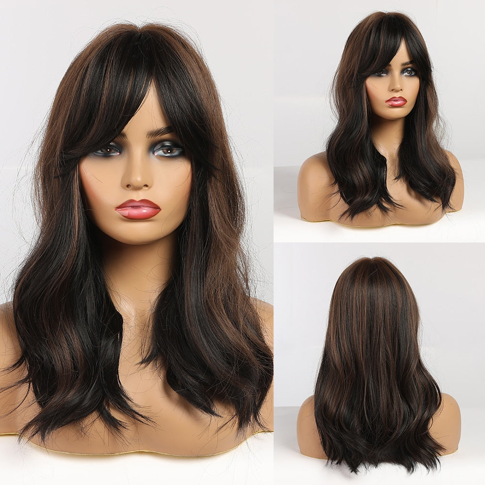 Perruque Moyenne Vague Blond Cendré - rachelhair