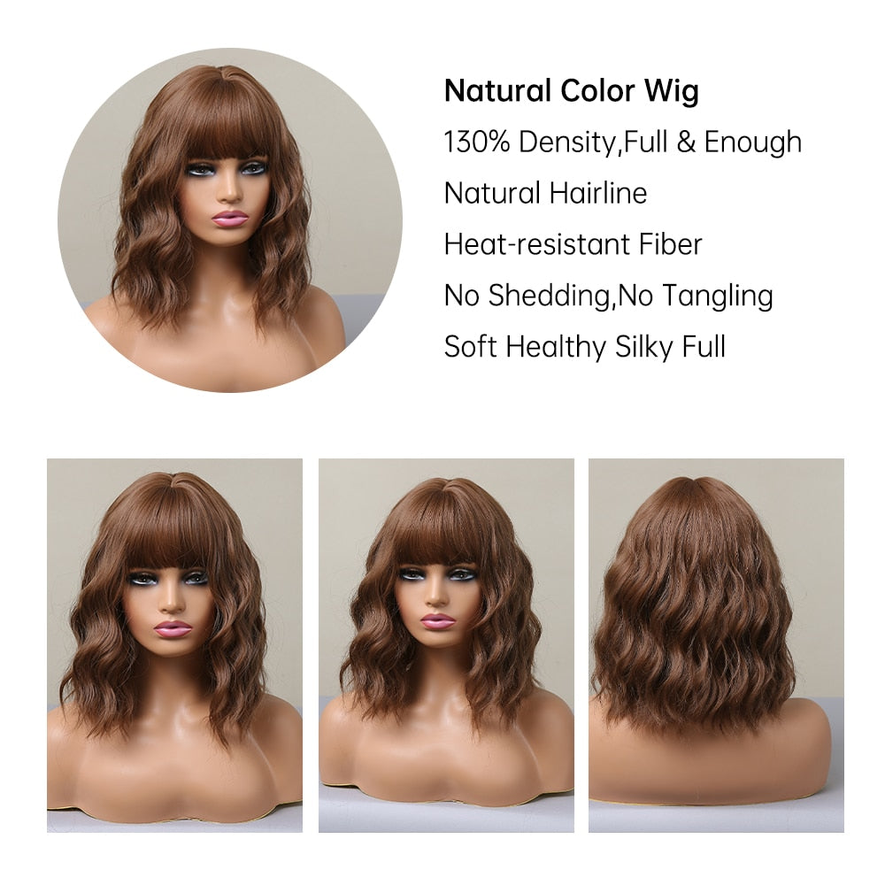 Perruque Synthétique Court Bob - rachelhair