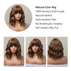 Perruque Synthétique Court Bob - rachelhair