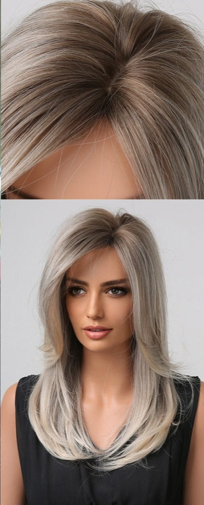 Cheveux Synthétiques Naturels Courts Et Droits Pour Femmes - rachelhair