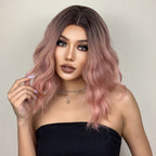 Perruque Synthétique Bouclée Longueur Épaule - rachelhair