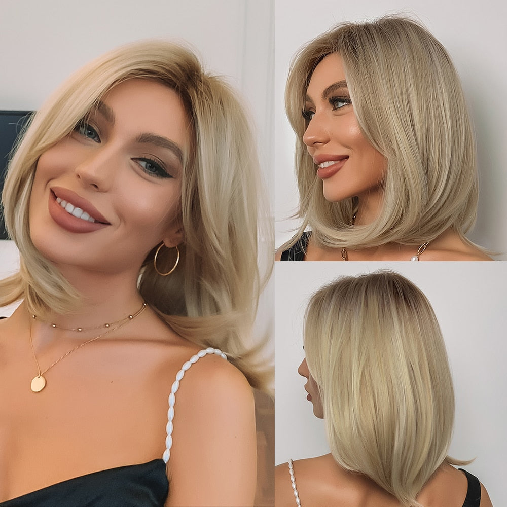 Perruque Courte Naturelle Pour Femme - rachelhair