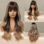 Perruques Synthétiques Longues Et Lâches Pour Femmes - rachelhair