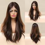 Perruques Lace Front Synthétiques Ombre pour Femme - rachelhair