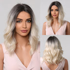 Perruque Synthétique Bouclée Longueur Épaule - rachelhair