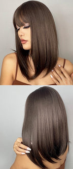 Perruque Longue Et Droite De Cheveux Blonds Mélangés - rachelhair