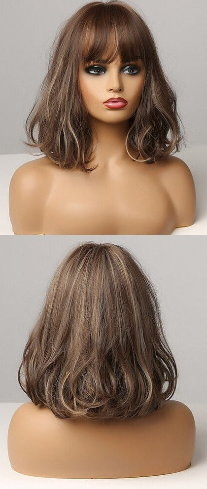 Perruques Auburn droites naturelles pour femmes - rachelhair
