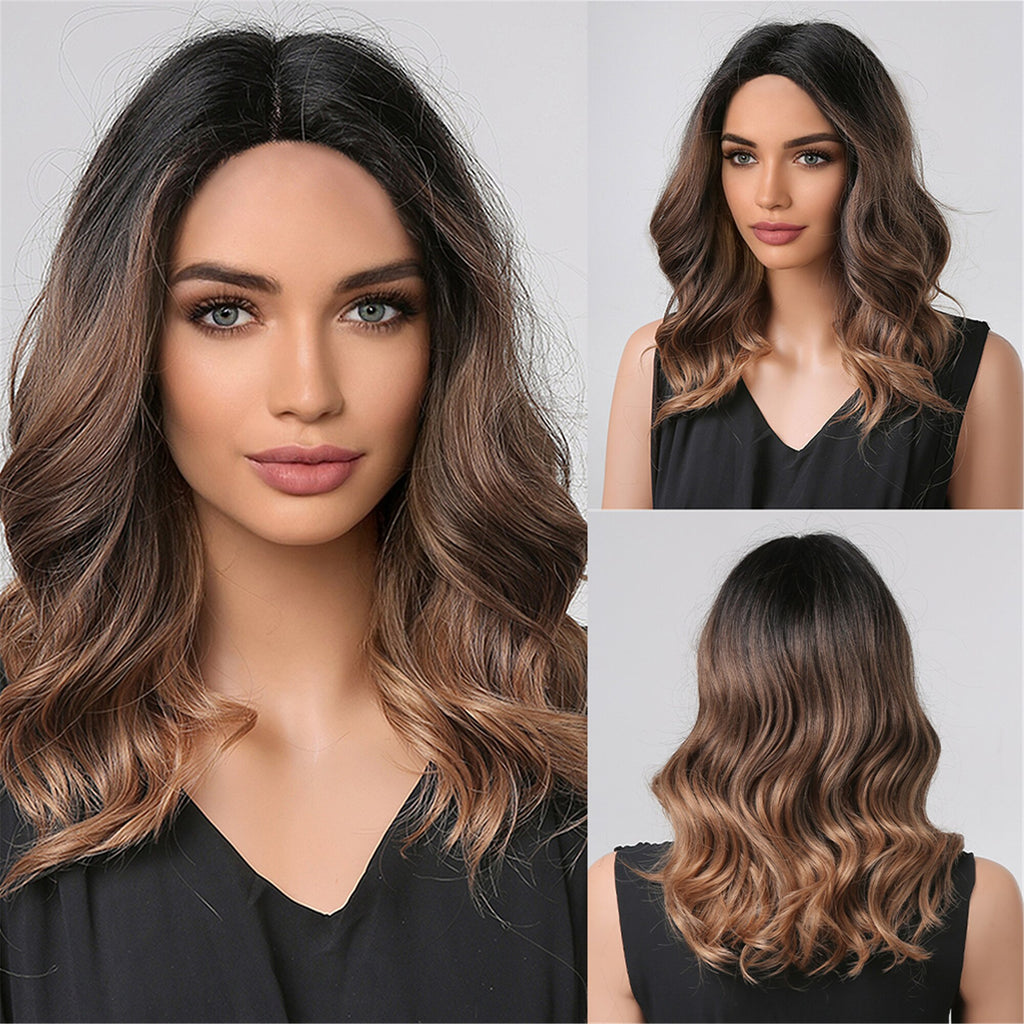 Perruque Moyenne Vague Blond Cendré - rachelhair