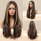 Perruques Lace Front Synthétiques Ombre pour Femme - rachelhair