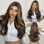Perruque Synthétique Longue Ondulée Pour Femme - rachelhair