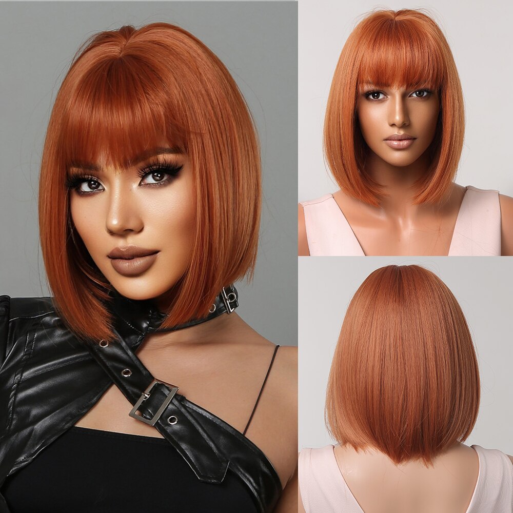 Perruques Bob Droites Courtes - rachelhair