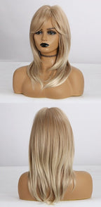 Perruques Auburn droites naturelles pour femmes - rachelhair