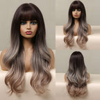 Perruques Synthétiques Longues Et Lâches Pour Femmes - rachelhair