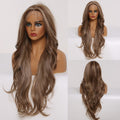 Perruques Lace Front Synthétiques Ombre pour Femme - rachelhair