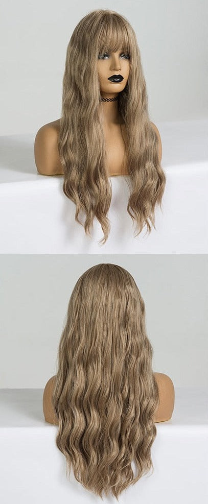 Perruques Synthétiques Longues Et Lâches Pour Femmes - rachelhair