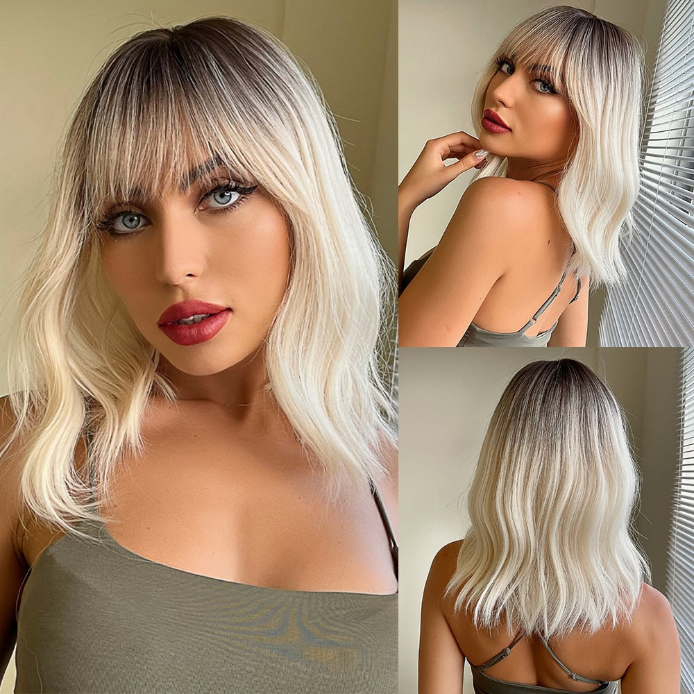 Perruques Synthétiques Longues et Lisses - rachelhair