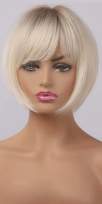 Perruque Synthétique Bouclée Longueur Épaule - rachelhair